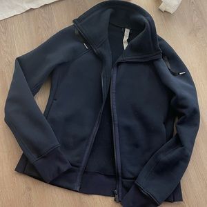 Lululemon Navy Blue Fleece Jacket